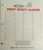 Supersafe Mint Sheet Index Page